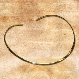 Bronze Necklace, curved