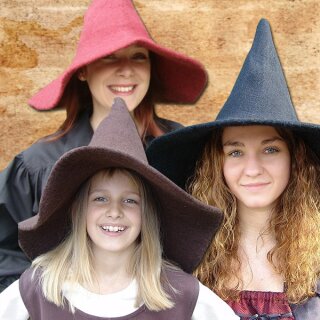Woolen witches felt hat