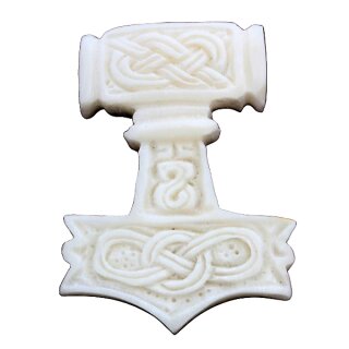 Vikings Mjölnir Bone Pendant