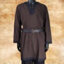 Tunic long-sleeved, brown-black S