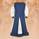 Viking Dress Solveig for Children, blue/natural-coloured