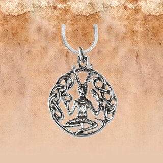 Pendant of the Celtic god of animals and forest - silver