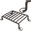 Gridiron grill grate, hand-forged