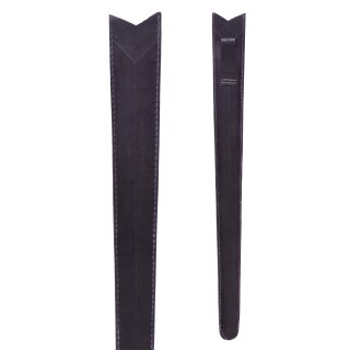 black leather scabbard for one-and-a-half-handed-sword