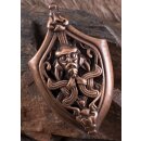 Chape for Viking Sword Scabbard, Bronze