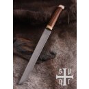 Viking Seax with Carbon Steel Blade, Wood/Bone Handle