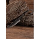 Hand-Forged Medieval Utility Knife with Sheath