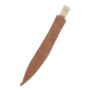 Kitchen knife with handle from bone, 19 cm incl. sheath