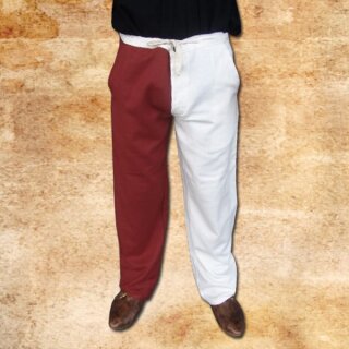 Two-coloured Trousers, soft cotton