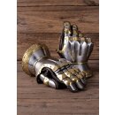 Hourglas Gauntlets with brass lining, handmade from 1.6...
