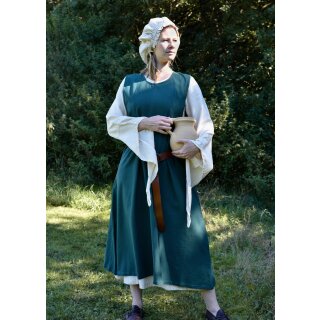 Medieval Dress / Gown Milla, green, size S