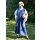 Medieval Dress / Gown Milla - blue, size S