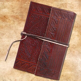 Leather Diary, medieval design