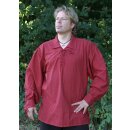 Sp&auml;tmittelalter-Hemd aus Baumwolle, rot