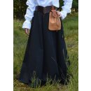 Medieval Skirt, wide flare, black