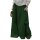 Medieval Skirt, wide flare, green, size S