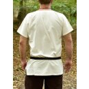 Basic Medieval Tunic Sigmund, short-sleeved, natural-coloured, Size L