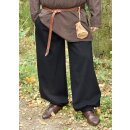 Loose-fitting medieval pants Hermann, black