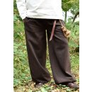 Loose-fitting medieval pants Hermann, brown