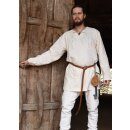 Basic Medieval Tunic Gunther, long-sleeved, natural-coloured