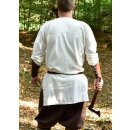Basic Medieval Tunic Gunther, long-sleeved, natural-coloured, Size L