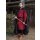 Medieval Braided Tunic Albrecht, long-sleeved, wine red