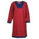 Medieval Tunic Vallentin, red/blue