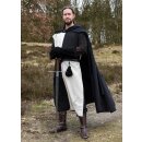 Medieval Tabard / Surcoat Eckhart, Mi-Parti, natural-coloured/black