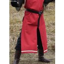 Medieval Tabard / Surcoat Eckhart, red/natural-coloured