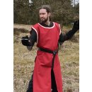 Medieval Tabard / Surcoat Eckhart, red/natural-coloured, size XL/XXL