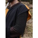 Medieval Tabard / Surcoat Eckhart, Mi-Parti, yellow/black
