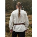 Medieval Shirt Corvin with Lacing, natural-coloured