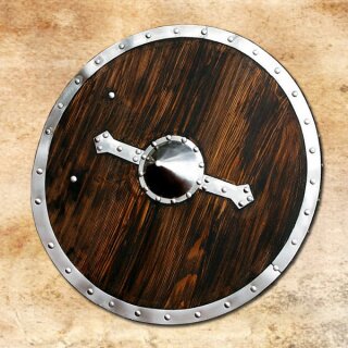 Viking Shield, stained