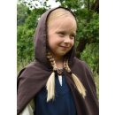 Medieval Cloak Paul for Children, brown