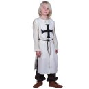 Tabard of Teutonic Knigh, Surcoat Alexander for Children, natural-coloured/black