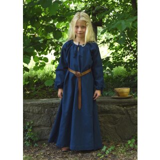 Kinder Mittelalterkleid, Unterkleid Ana, blau