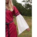 Medieval Dress Alvina, red/natural-coloured