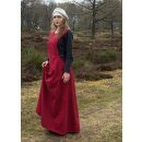 Medieval Overdress, Surcoat Andra, red