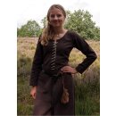 Cotehardie Ava, Medieval Dress, brown