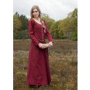 Cotehardie Ava, Medieval Dress, wine red