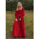 Velvet Cotehardie Isabell, Medieval Dress, red