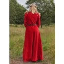 Velvet Cotehardie Isabell, Medieval Dress, red