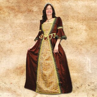 Renaissance Kleid mit Zaddeln