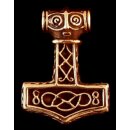 Mjölnir Pendant, Thor’s Hammer, bronze