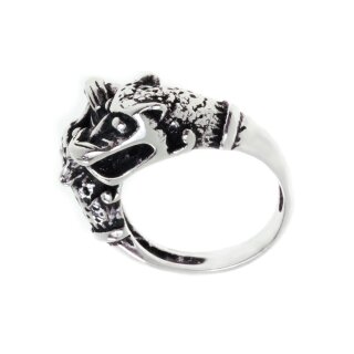 Odins Wölfe, Ring aus Silber