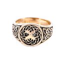 Celtic Ring, Yggdrasil, bronze