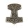 Thorshammer aus Schonen, massiv und beidseitig aus Bronze