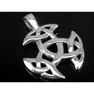 Anhänger Keltischer Knoten, Silber