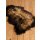 Nordlandschnuckenfell, schwarz mit geflammten spitzen, ca. 115 cm