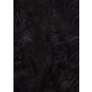 Nordic Sheepskin, black, approx. 110 cm